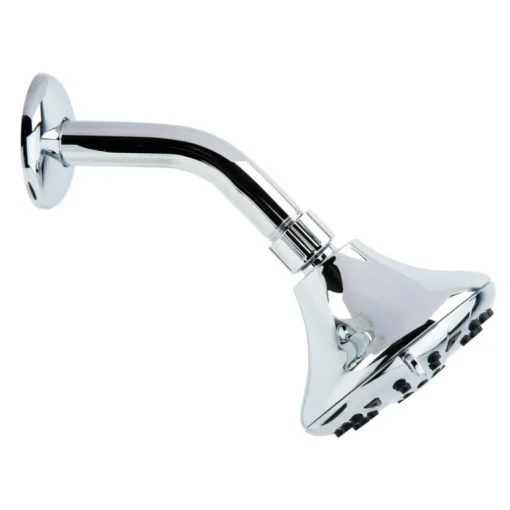 OakBrook Chrome PVC 5 settings Wallmount Showerhead 1.8 gpm