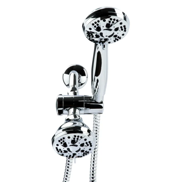 OakBrook Chrome PVC 5 settings Showerhead Combo 1.8 gpm