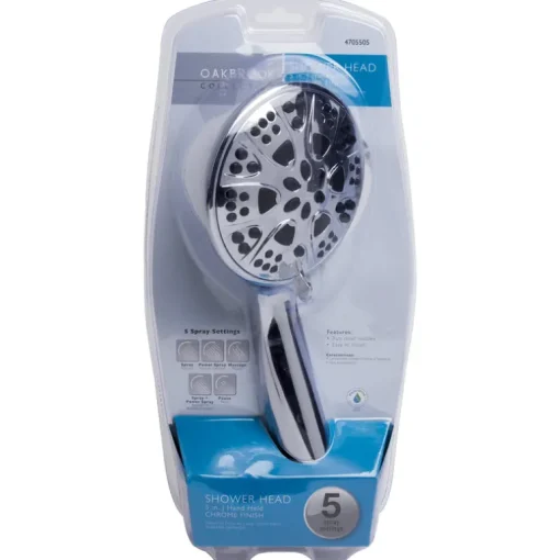 OakBrook Chrome PVC Shower Hose