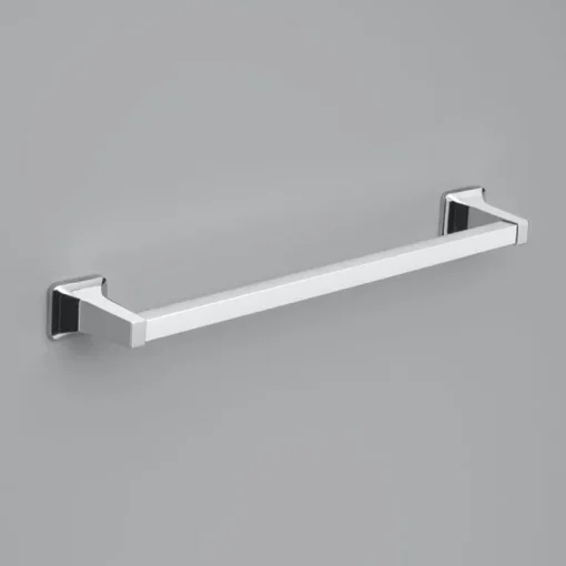 OakBrook Chrome Towel Bar 18 in. L Die Cast Zinc