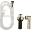OakBrook For Universal Brushed Nickel Faucet Sprayer with Hose