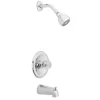 OakBrook 1-Handle Chrome Tub and Shower Faucet