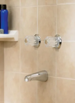 OakBrook 2-Handle Chrome Wall Mount Tub Faucet