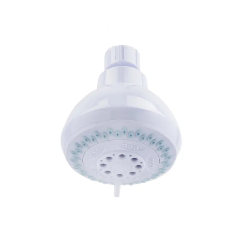OakBrook White PVC 3 settings Wallmount Showerhead 1.8 gpm