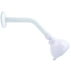 OakBrook White PVC 3 settings Wallmount Showerhead 1.8 gpm