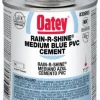 Oatey 30893 16 Oz PVC Rain-R-Shine® Blue Cement