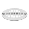 Oatey 3-3/8 in. Polished Chrome Stainless Steel Shower Drain Strainer