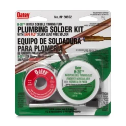 Oatey Safe-Flo Lead-Free Solder and Flux Kit Metal 1 pc