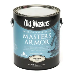 Old Masters Clear Semi-Gloss Water Based Floor Finish 1 gal. for Interior Wood Surfaces (Pack of 2)