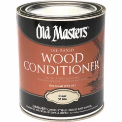 Old Masters Clear Wood Conditioner 1 qt. (Pack of 4)
