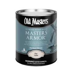 Old Masters Masters Armor Flat Clear Water-Based Floor Finish 1 Qt.