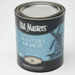Old Masters Masters Armor Flat Clear Water-Based Floor Finish 1 Qt.