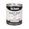 Old Masters Professional Semi-Transparent Aged Oak Oil-Based Alkyd Fast Dry Wood Stain 1 qt (Pack of 4)