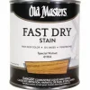 Old Masters Professional Semi-Transparent Special Walnut Oil-Based Alkyd Fast Dry Wood Stain 1 qt (Pack of 4)