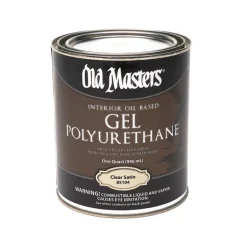 Old Masters Satin Clear Oil-Based Polyurethane 1 qt.