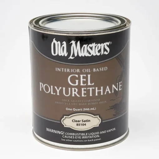Old Masters Satin Clear Oil-Based Polyurethane 1 qt.