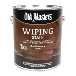 Old Masters Semi-Transparent Rich Mahogany Oil-Based Wiping Stain 1 gal (Pack of 2)