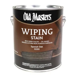 Old Masters Semi-Transparent Spanish Oak Oil-Based Wiping Stain 1 gal (Pack of 2)
