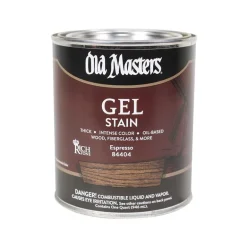 Old Masters Semi-Transparent Espresso Oil-Based Alkyd Gel Stain 1 qt