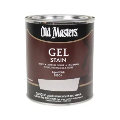 Old Masters Semi-Transparent Aged Oak Oil-Based Alkyd Gel Stain 1 qt