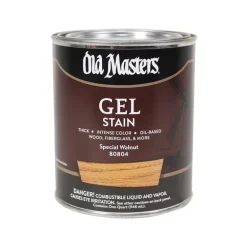Old Masters Semi-Transparent Special Walnut Oil-Based Alkyd Gel Stain 1 qt