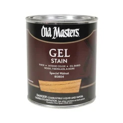 Old Masters Semi-Transparent Special Walnut Oil-Based Alkyd Gel Stain 1 qt