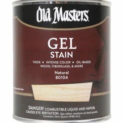 Old Masters Semi-Transparent Natural Oil-Based Alkyd Gel Stain 1 qt