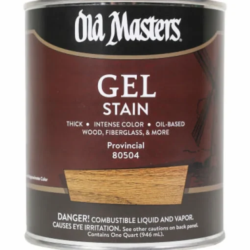 Old Masters Semi-Transparent Provincial Oil-Based Alkyd Gel Stain 1 qt
