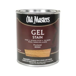 Old Masters Semi-Transparent Provincial Oil-Based Alkyd Gel Stain 1 qt