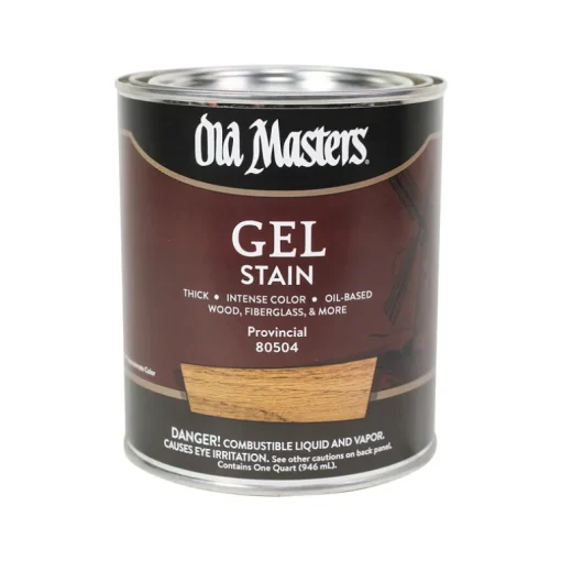 Old Masters Semi-Transparent Provincial Oil-Based Alkyd Gel Stain 1 qt