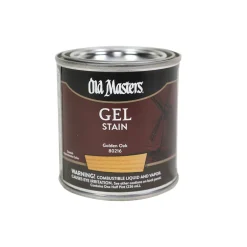 Old Masters Semi-Transparent Weathered Wood Oil-Based Alkyd Gel Stain 1 qt