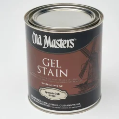 Old Masters Semi-Transparent Spanish Oak Oil-Based Alkyd Gel Stain 1 qt