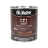Old Masters Semi-Transparent Rich Mahogany Oil-Based Alkyd Gel Stain 1 qt