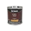 Old Masters Semi-Transparent Natural Walnut Oil-Based Alkyd Gel Stain 0.5 pt