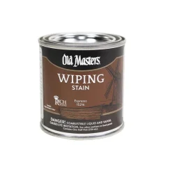 Old Masters Semi-Transparent Espresso Oil-Based Wiping Stain 0.5 Pt.