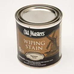 Old Masters Semi-Transparent Espresso Oil-Based Wiping Stain 0.5 Pt.