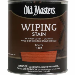 Old Masters Semi-Transparent Cherry Oil-Based Wiping Stain 1 qt