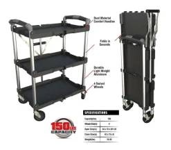Olympia Tools Foldable Service Cart