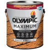 Olympic Maximum Semi-Transparent Semi-Gloss Cedar Natural Tone Deep Base Acrylic/Alkyd/Urethane Blend (Pack of 4)
