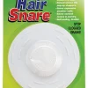 O'Malley Hair Snare White Plastic Self Sealing Hair Snare Drain Cover 5 Dia. in. (Pack of 6)
