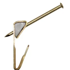 Ook OOK ReadyNail Brass-Plated Conventional Picture Hook 20 lb 6 pk
