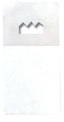 OOK Plastic 1-1/2 lbs. Capacity Adhesive Hanger 0.688 L in.