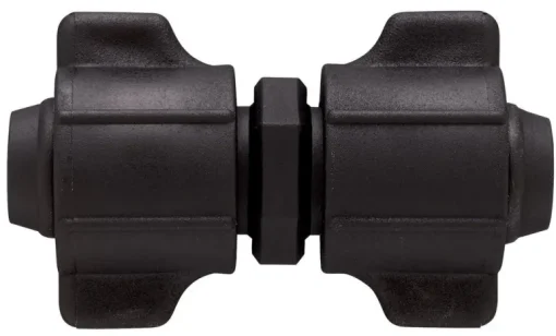 Orbit 1/2 in. Push-fit Drip Irrigation Coupler 1 pk