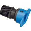 Orbit Blu-Lock Plastic Blue Adapter 1/2 MPT x 2 L x 0.5 W in. for Push Fittings and Pipe