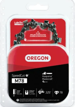 Oregon SpeedCut M78 20 in. Chainsaw Chain 78 links