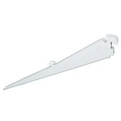 Organized Living 7913-1313-11 12" White Slant Bracket (Pack of 10)