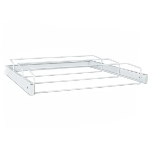 Organized Living Freedom Rail 4 in. H X 23 in. W X 17-3/4 in. L Steel Shoe Shelves