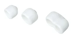 Organized Living Freedom Rail Plastic Assorted End Caps 1 pk (Pack of 12)