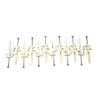 Organized Living Steel Versa-Clips with TriLock II Anchor 10 pk (Pack of 5)