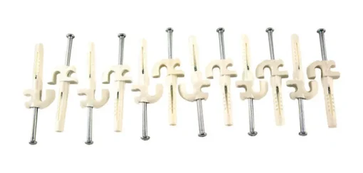Organized Living Steel Versa-Clips with TriLock II Anchor 10 pk (Pack of 5)